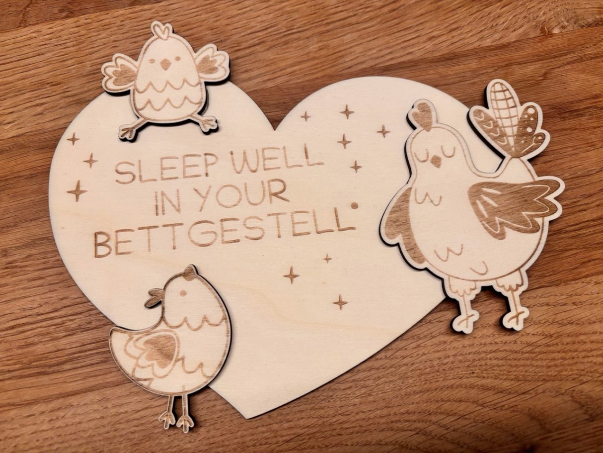 Wandbild "Sleep well"
